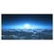 Designart - Night Flight above Clouds - Extra Large Wall Art Landscape